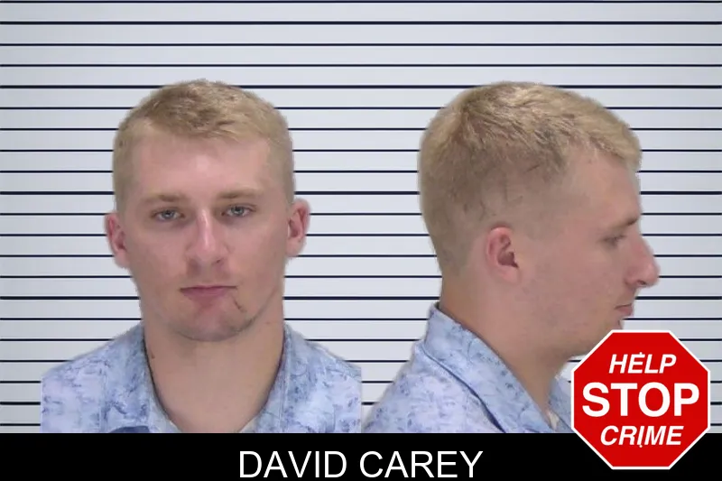 David Carey mugshot