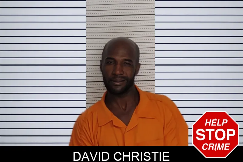 David Christie mugshot