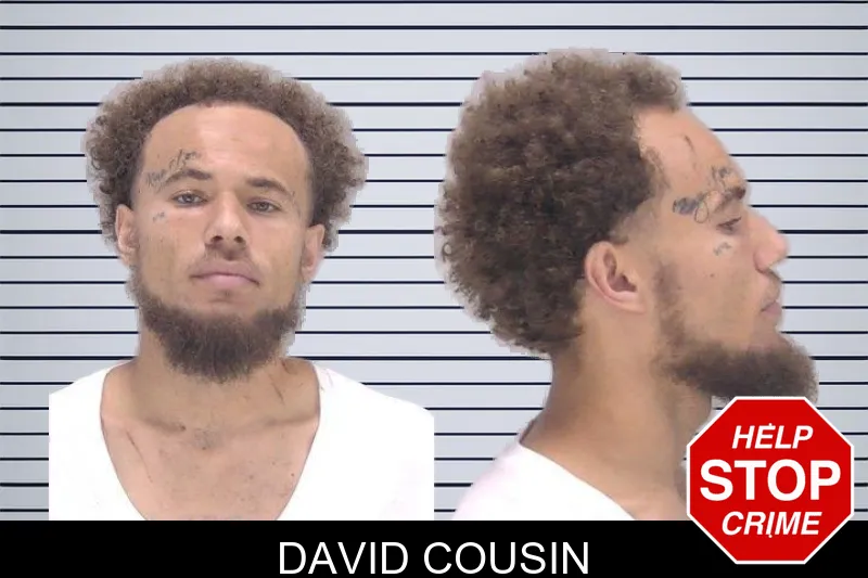 David Cousin mugshot