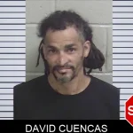 David Cuencas mugshot