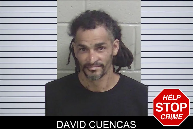 David Cuencas mugshot