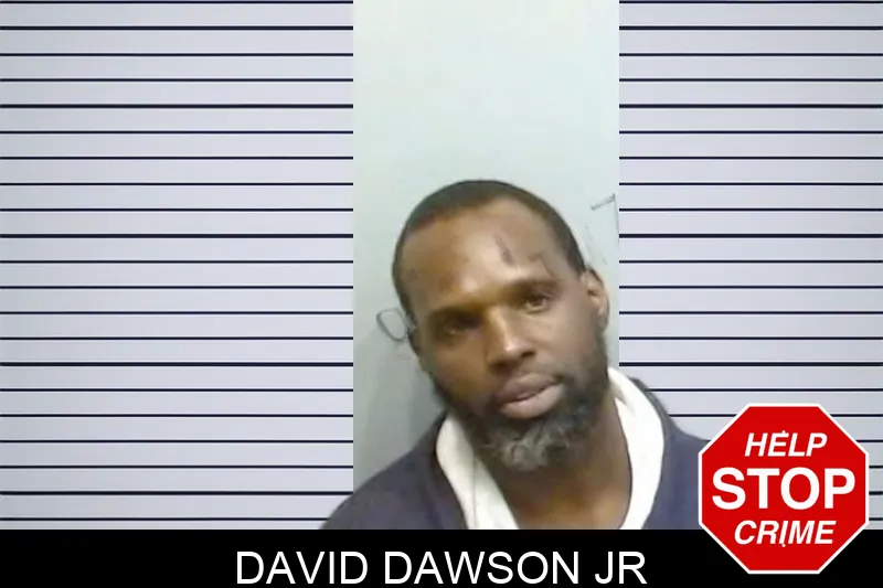 David Dawson Jr mugshot