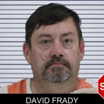 David Frady mugshot
