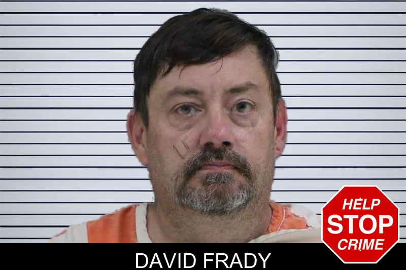 David Frady mugshot