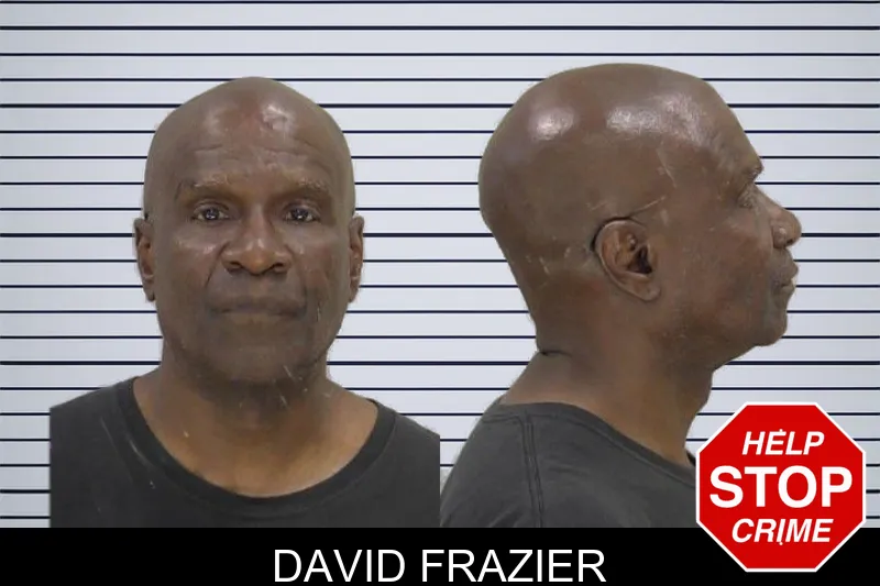 David Frazier mugshot