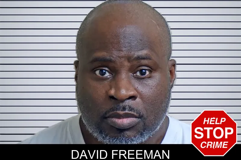David Freeman mugshot