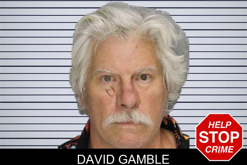 David Gamble mugshot