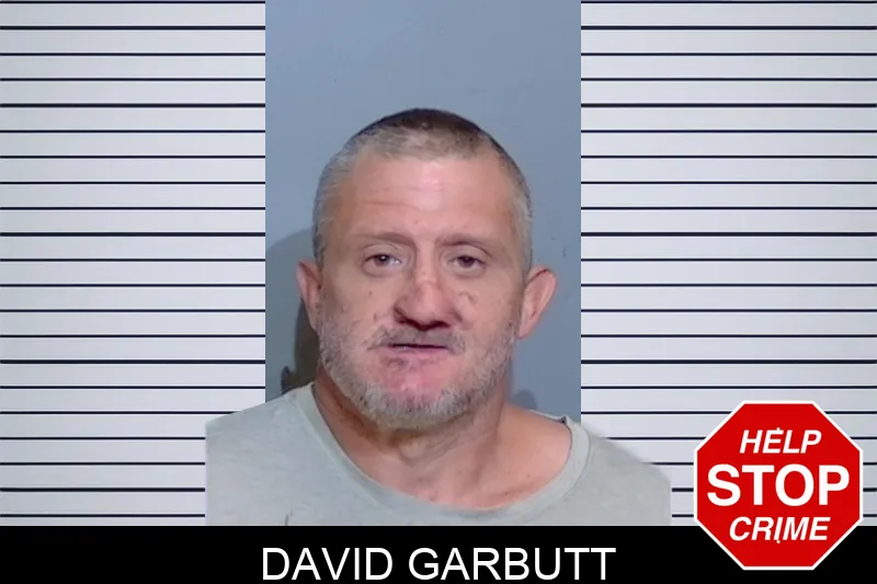 David Garbutt mugshot