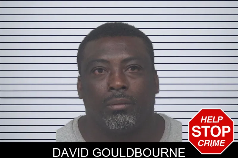 David Gouldbourne mugshot