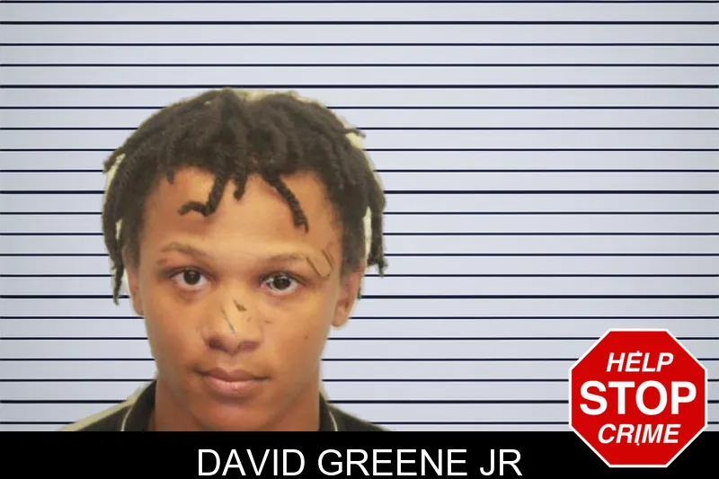 David Greene Jr mugshot