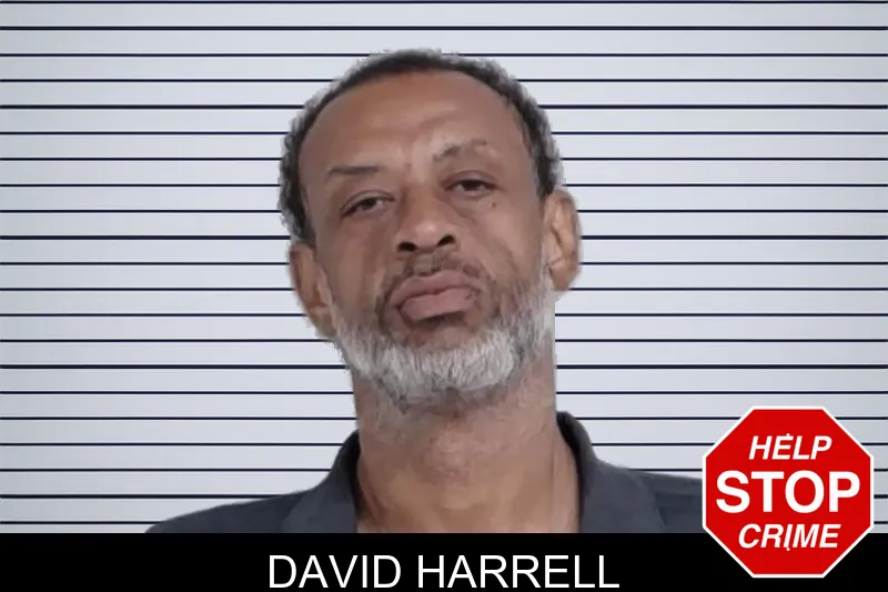 David Harrell mugshot