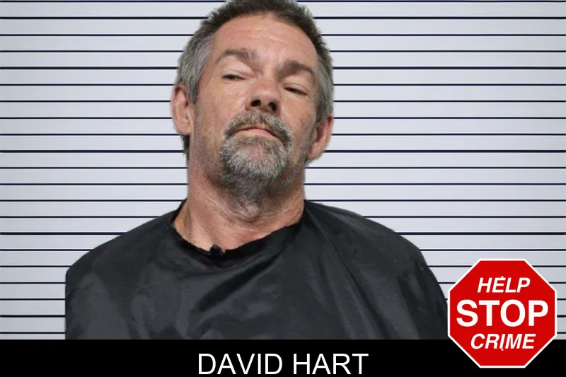 David Hart mugshot