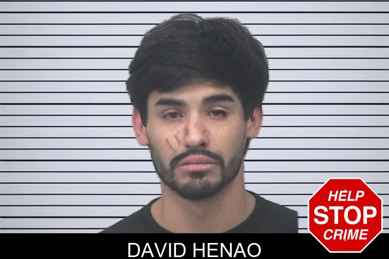 David Henao mugshot