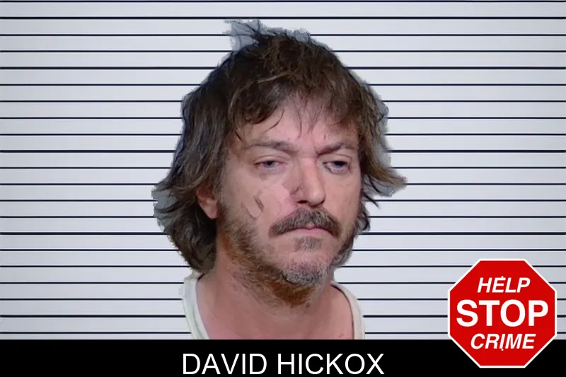 David Hickox mugshot