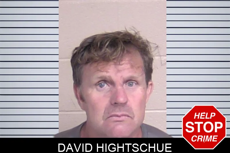 David Hightschue mugshot
