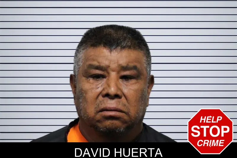 David Huerta mugshot