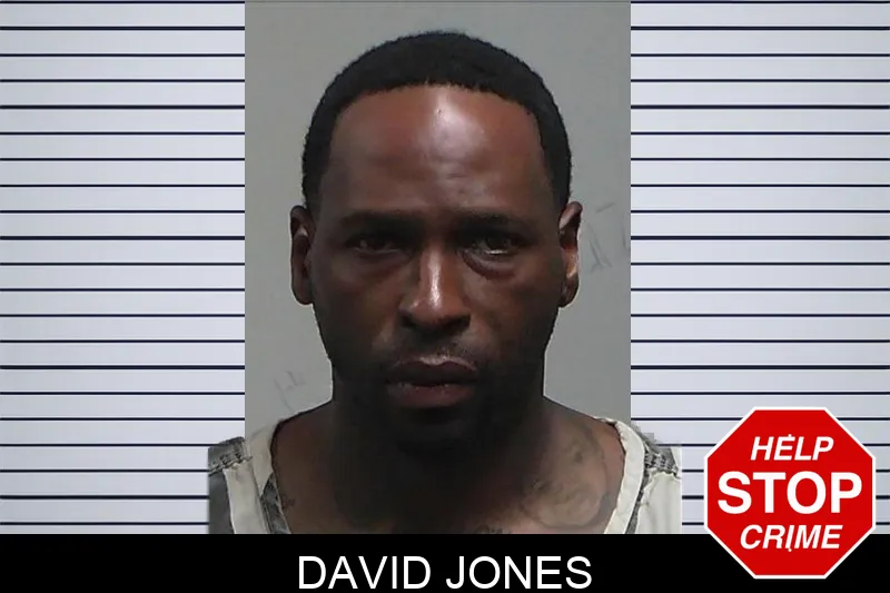 David Jones mugshot