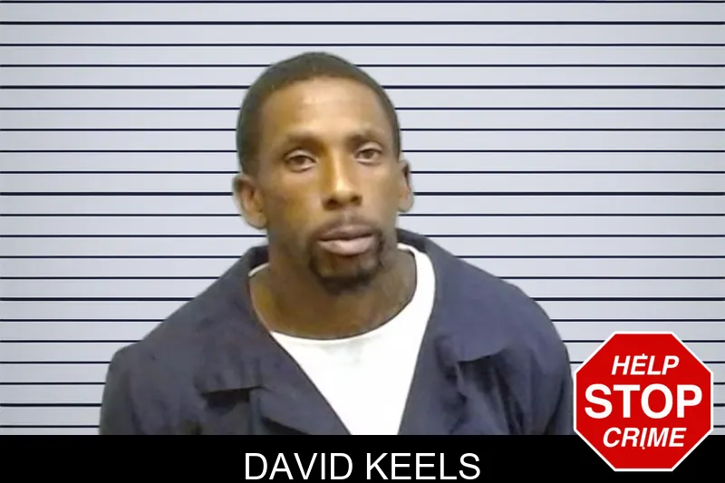 David Keels mugshot