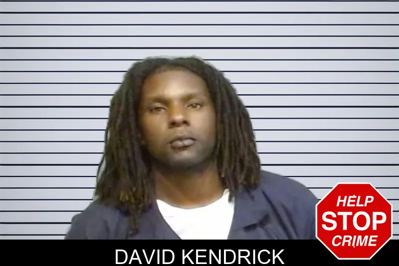David Kendrick mugshot