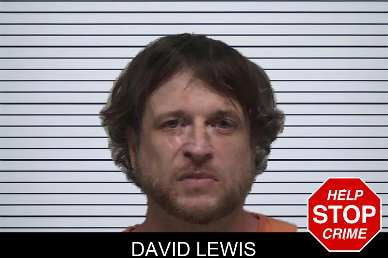 David Lewis mugshot