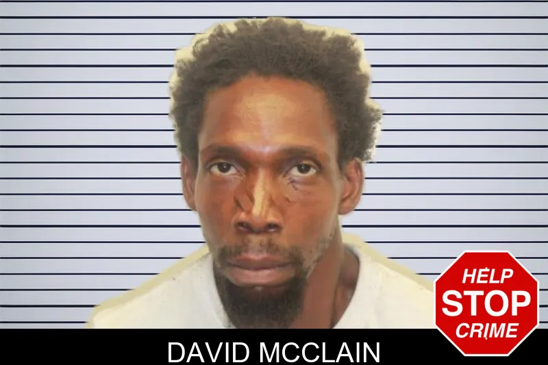 David McClain mugshot