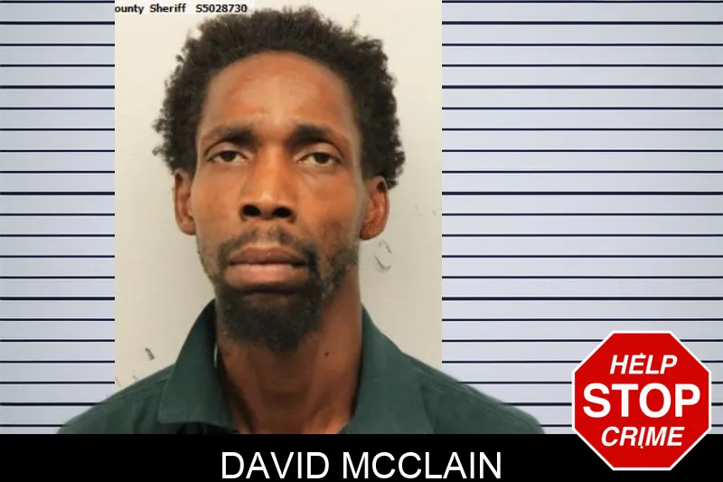 David McClain mugshot