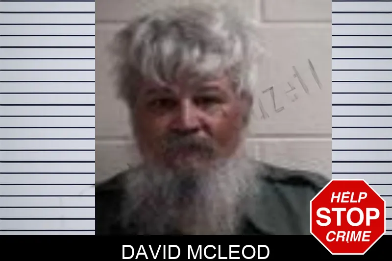 David McLeod mugshot