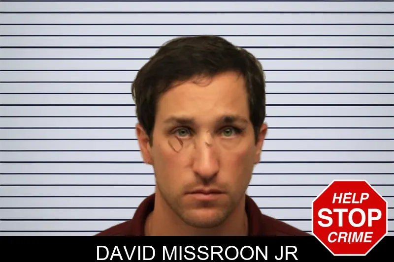 David Missroon Jr mugshot