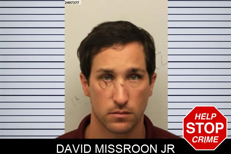 David Missroon Jr mugshot