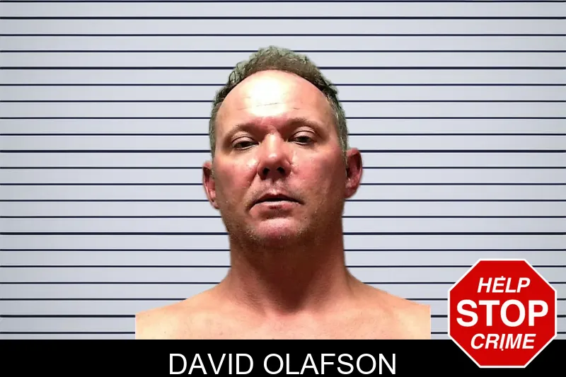 David Olafson mugshot