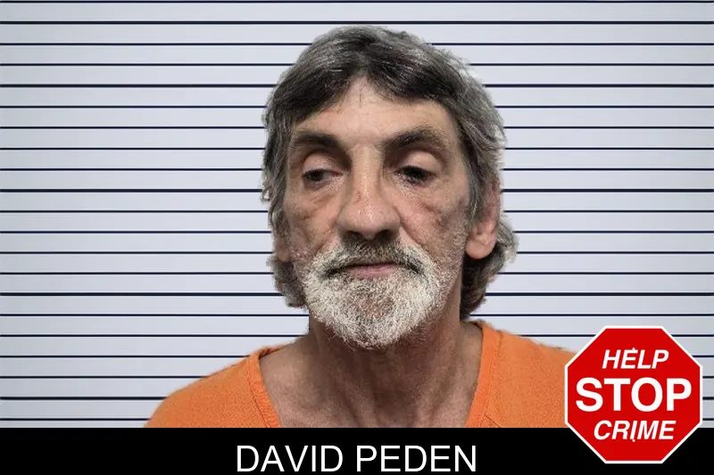 David Peden mugshot