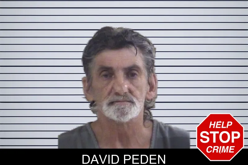 David Peden mugshot