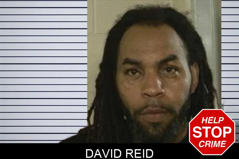 David Reid mugshot