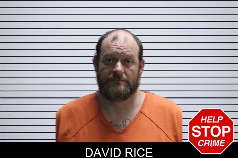 David Rice mugshot