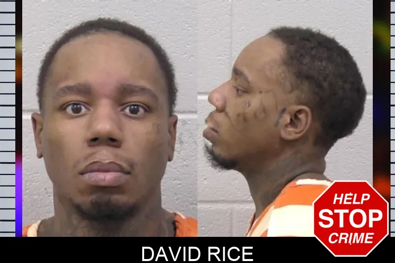 David Rice mugshot