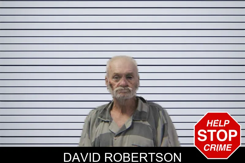 David Robertson mugshot