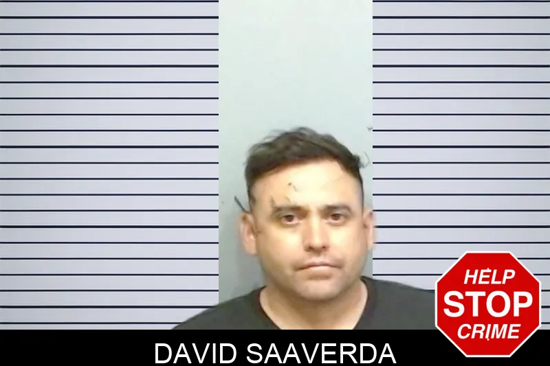 David Saaverda mugshot