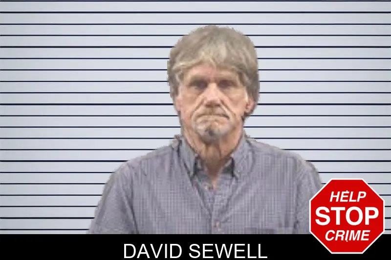David Sewell mugshot