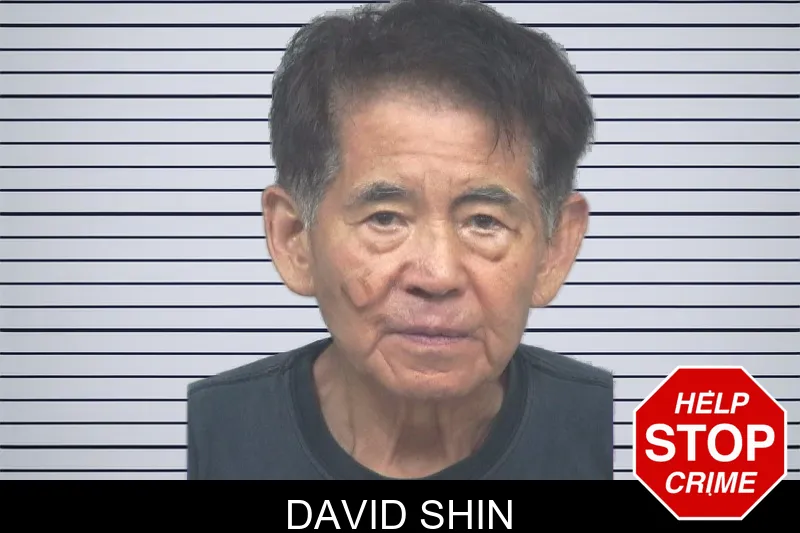 David Shin mugshot