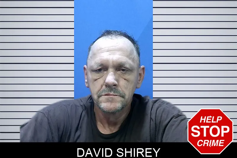 David Shirey mugshot