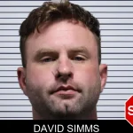 David Simms mugshot