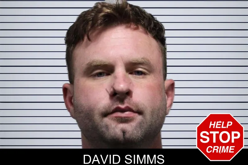 David Simms mugshot