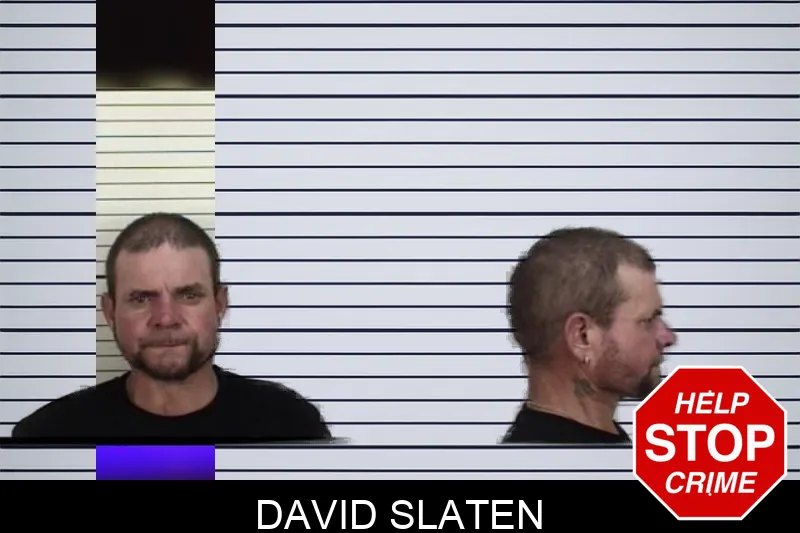 David Slaten mugshot