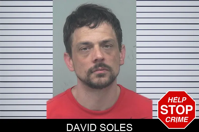 David Soles mugshot