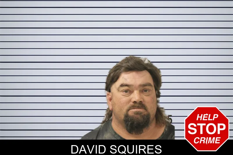 David Squires mugshot