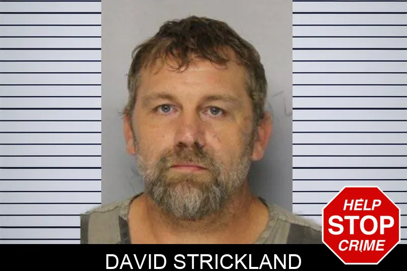 David Strickland mugshot
