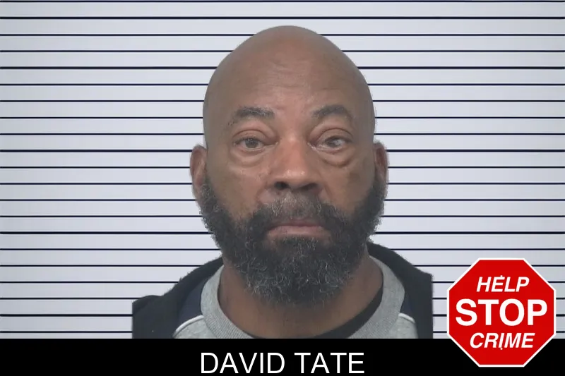 David Tate mugshot