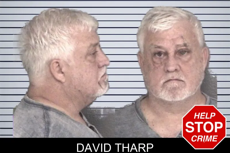 David Tharp mugshot