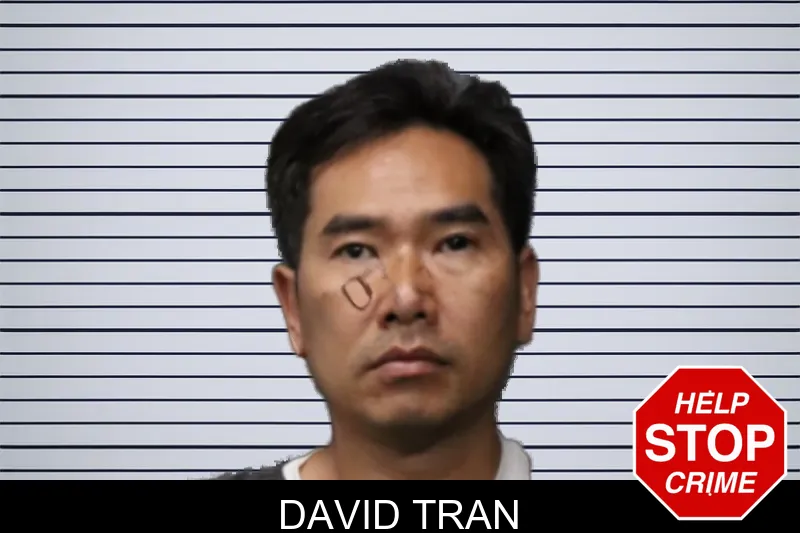 David Tran mugshot