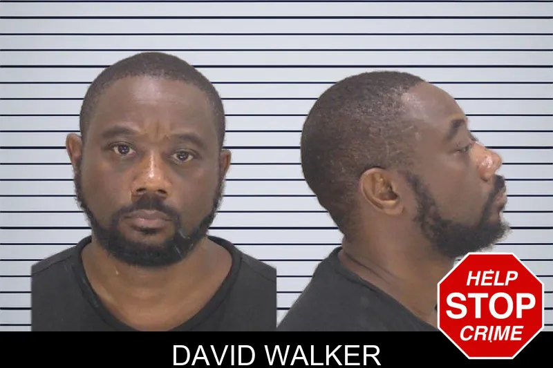 David Walker mugshot